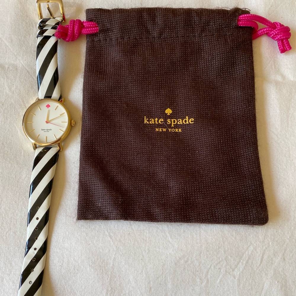 Kate Spade striped watch